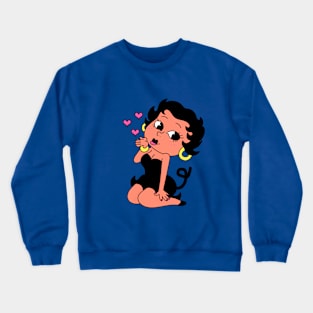 Powerful Demon Girl Crewneck Sweatshirt